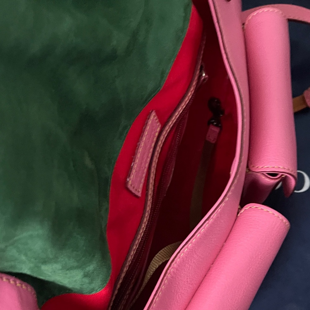 Dooney & Bourke Vibrant Pink Crossbody Bag - Picture 5 of 5